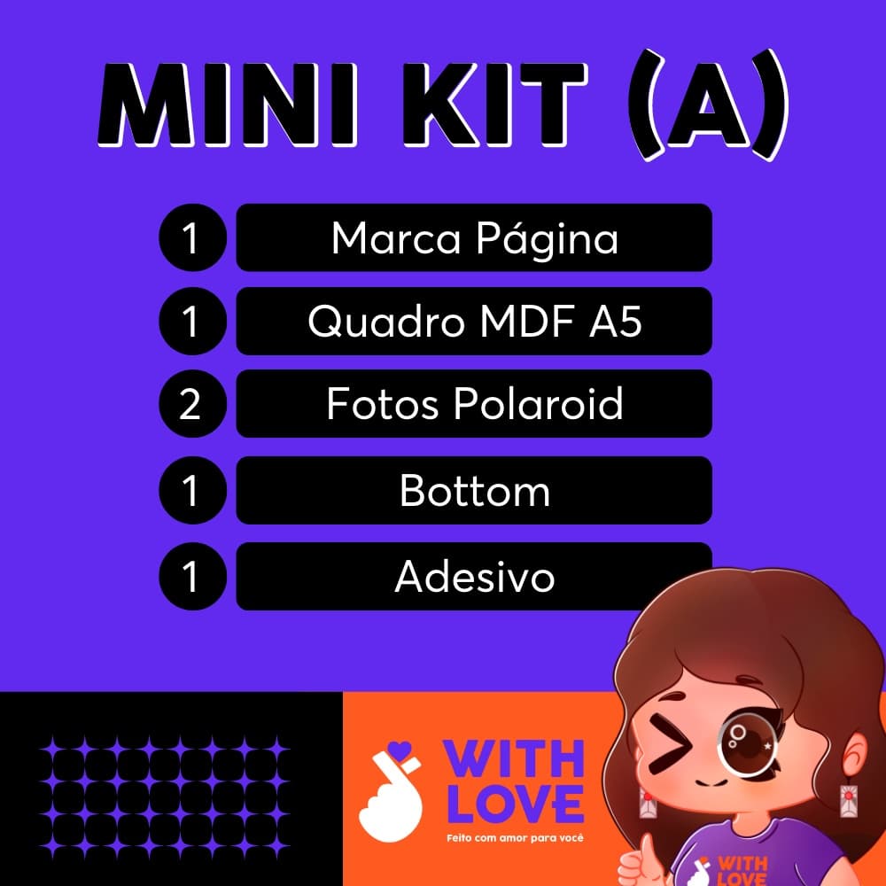 Mini Kit - Animes Diversos
