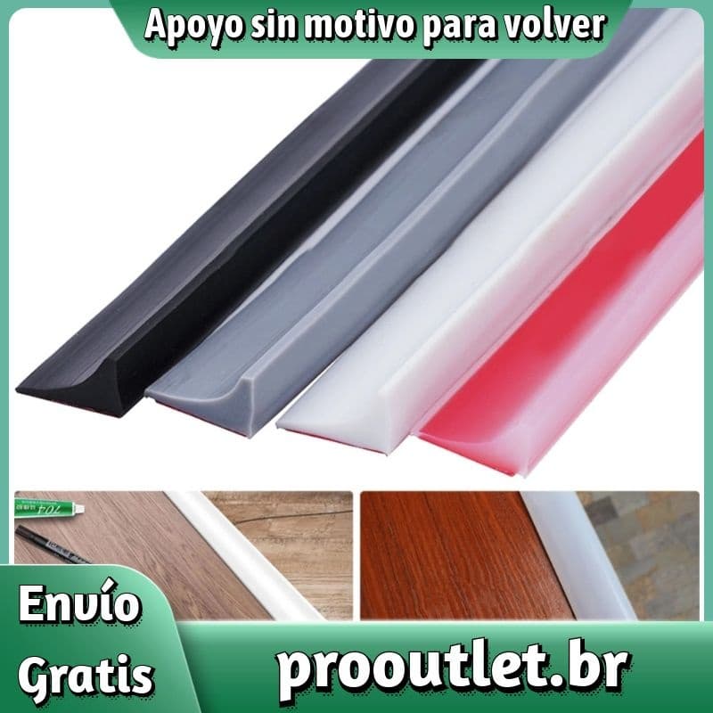 Listra De Vedação De Silicone Para Separação Seca E Molhada Banheiro/Barreira/Água