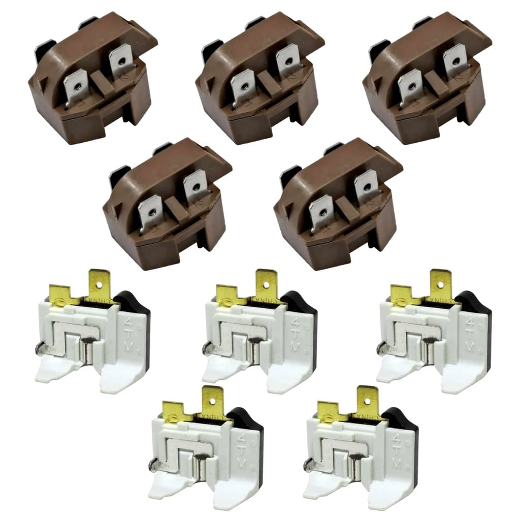 5 Rele E Protetor Térmico Geladeira Bebedouro Freezer 127V