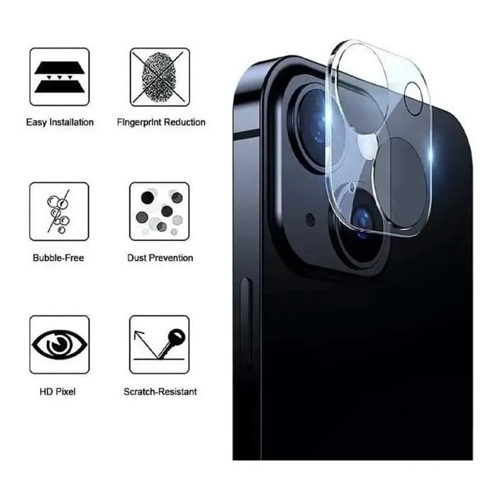 Película Lente iPhone 11 12 13 14 15  Por Max 16 Plus iP Camera