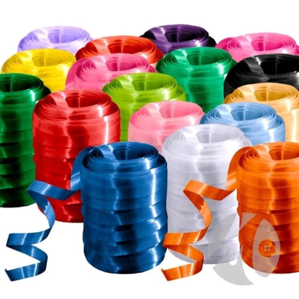 Fitilho 50 metros Cores c/ 2 unid. Ideal para Presentes e Decoração e Laços