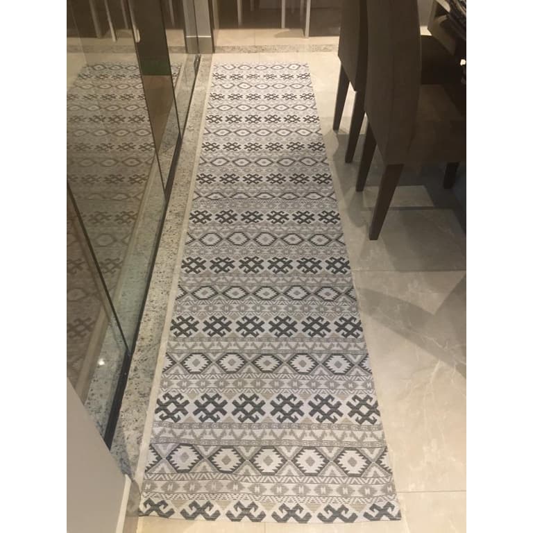 Tapete Passadeira com antiderrapante Grande e sob medida.