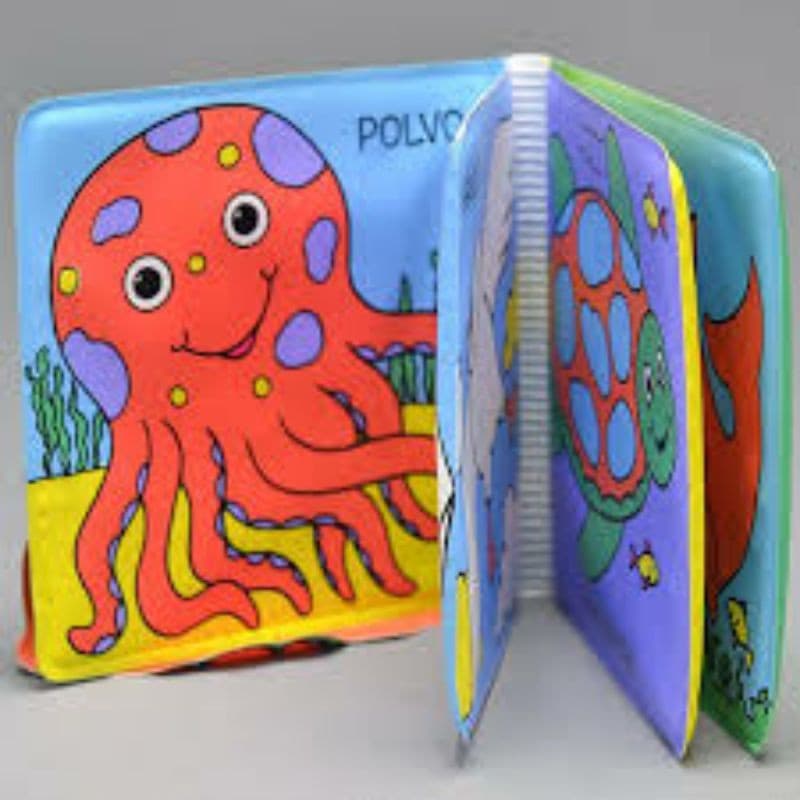 Livrinhos de Banho o Polvo e seus amigos