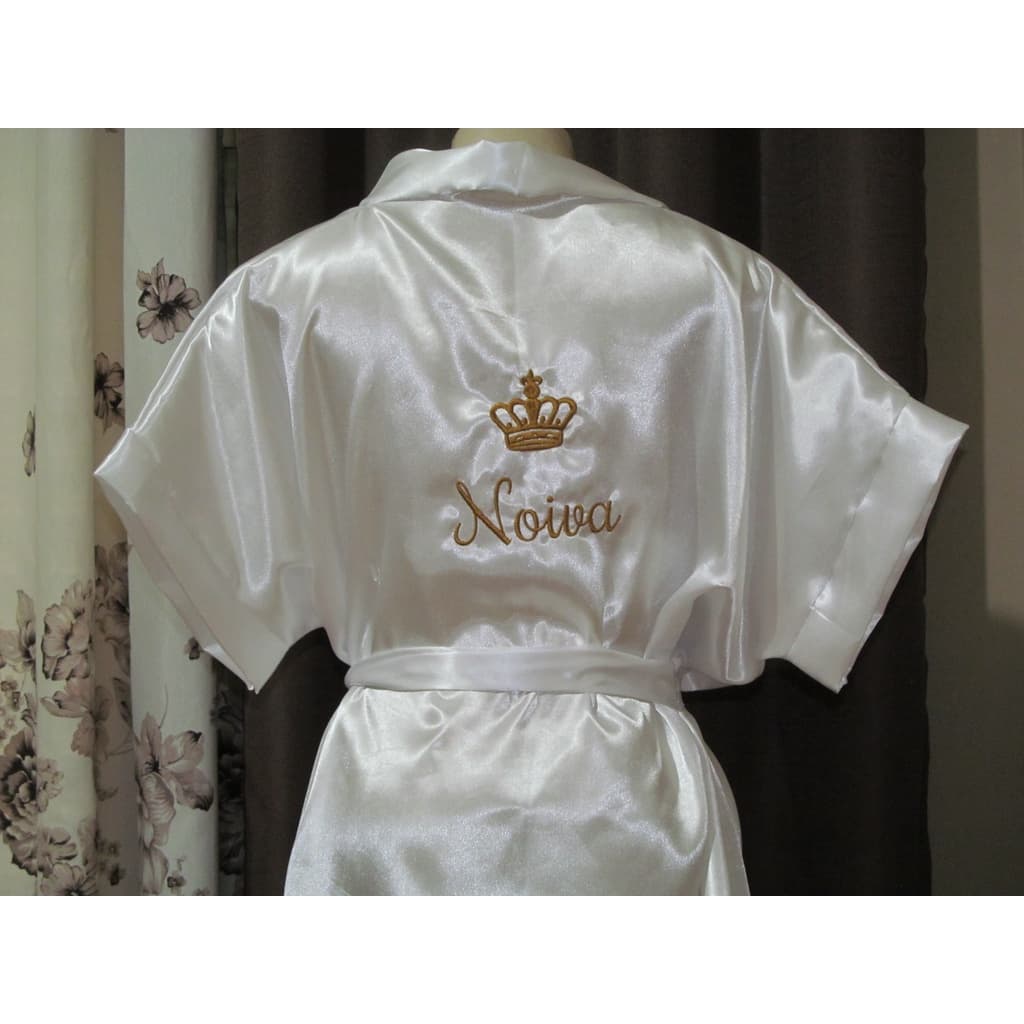 Robe  De Cetim  Personalizados