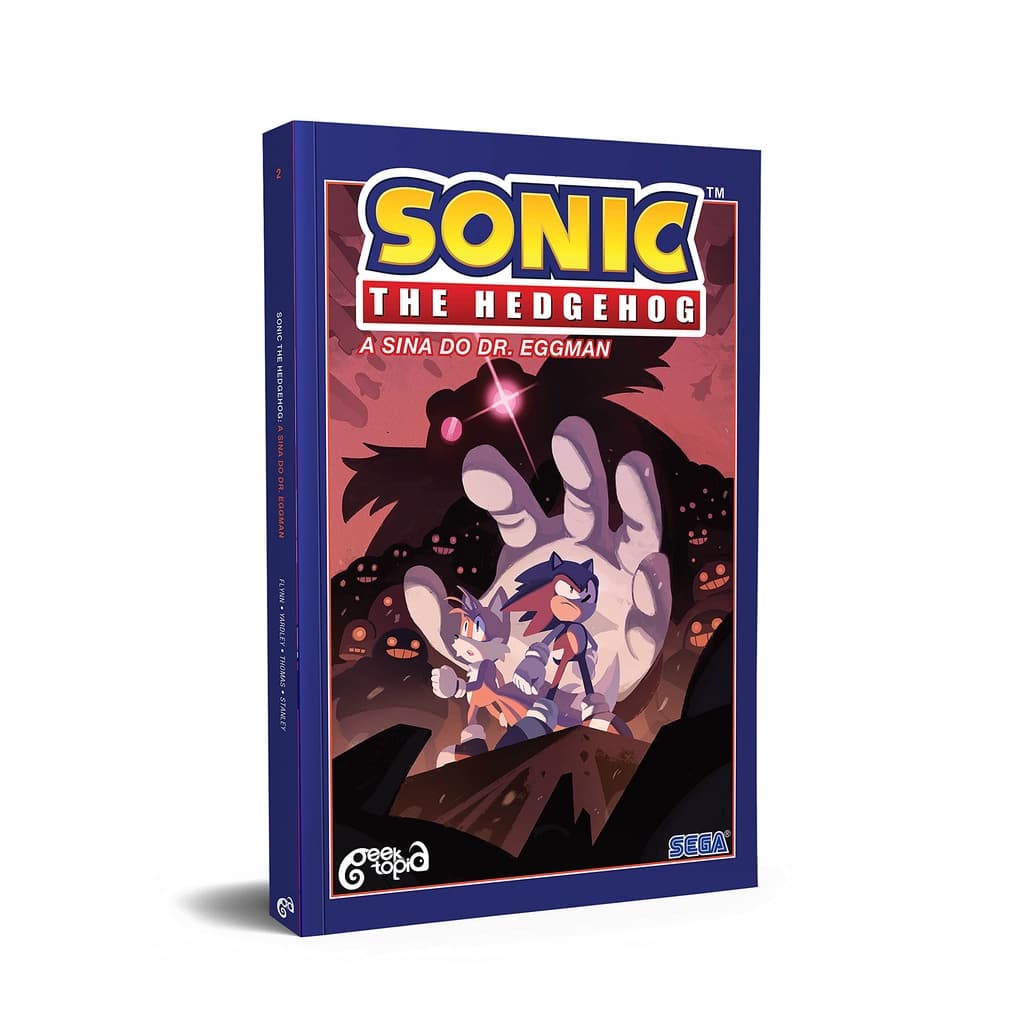 Sonic The Hedgehog – Volume 2: A Sina do Dr. Eggman - Acompanha Pôster e Marcador