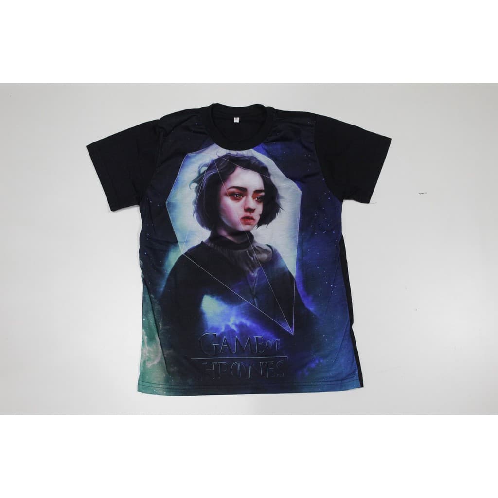 Camiseta Blusinha Baby Look Feminina Game of Thrones Arya Stark LUS040