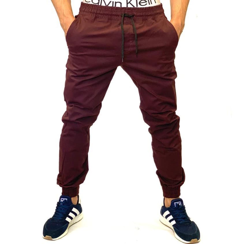 Calça jogger  Masculina calça jeans e Sarja Saruel Ttend slim fit