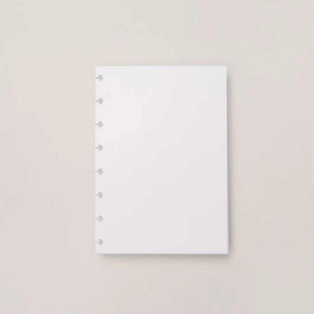 Refil Liso para Caderno Inteligente - Vários tamanhos