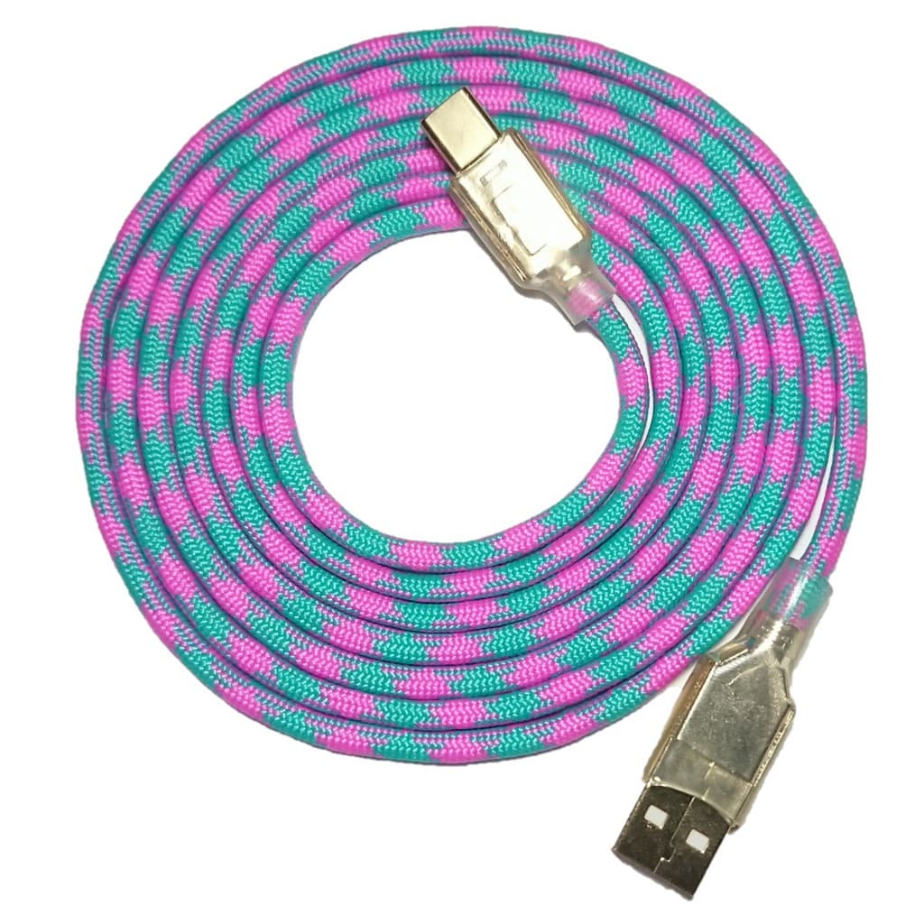 Cabo Paracord Linha Profissional - USB-C