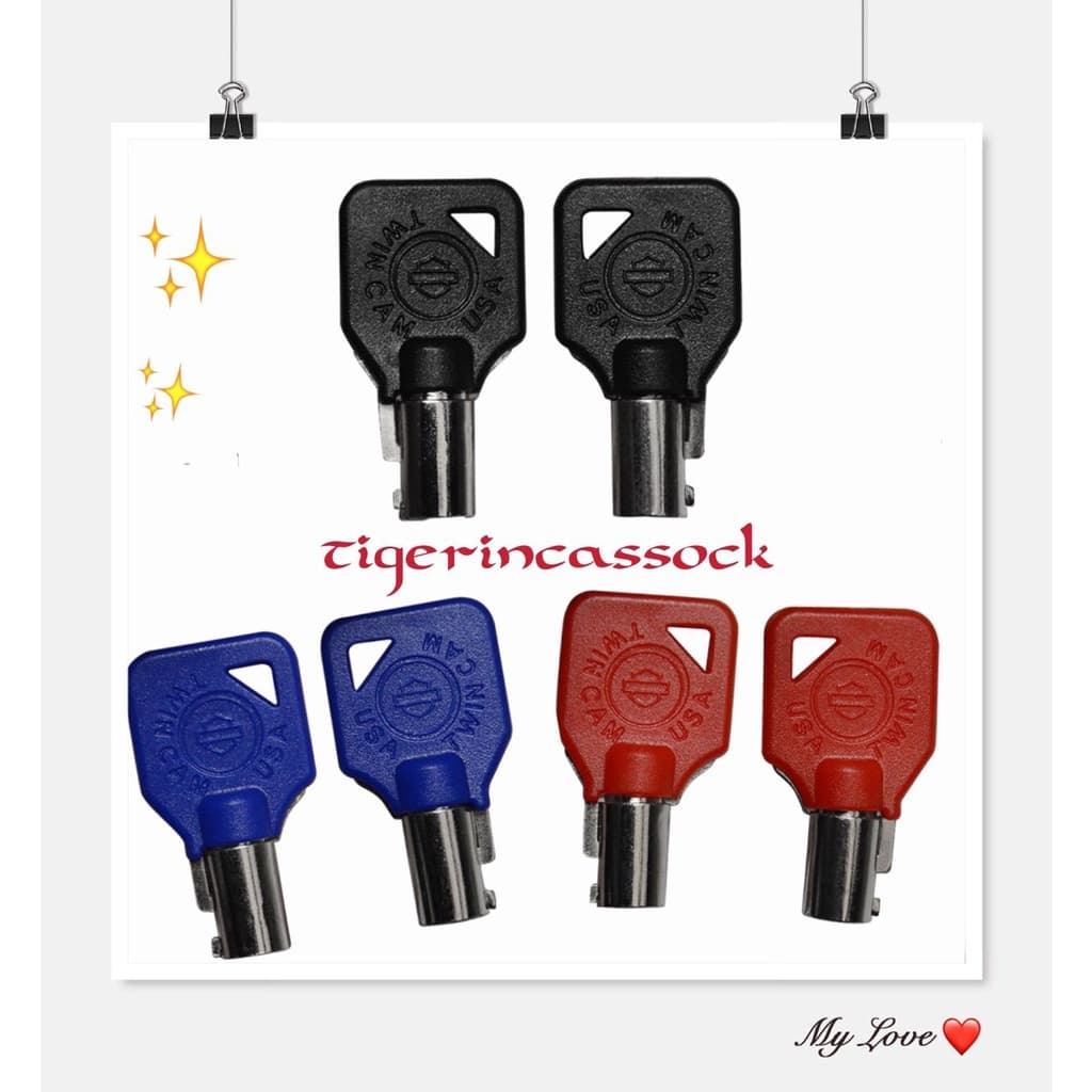 Atualizando A Chave Da Motocicleta Harley Para Touring Street Glide Road King Dyna Softail Fat Boy VRod XL 883 120 etc .