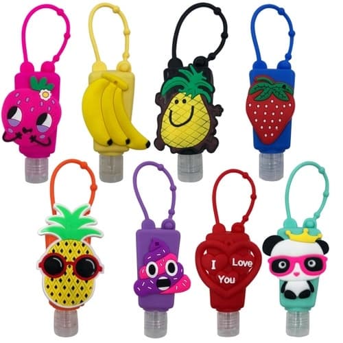 Porta Álcool em Gel Portátil Embalagem com 12 Und  Modelos Sortidos - LT12271  100% Garantido