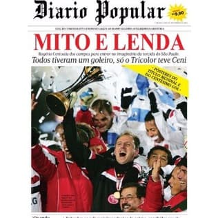 +m+ Jornal Diário Popular Especial Rogério Ceni Mito Lenda