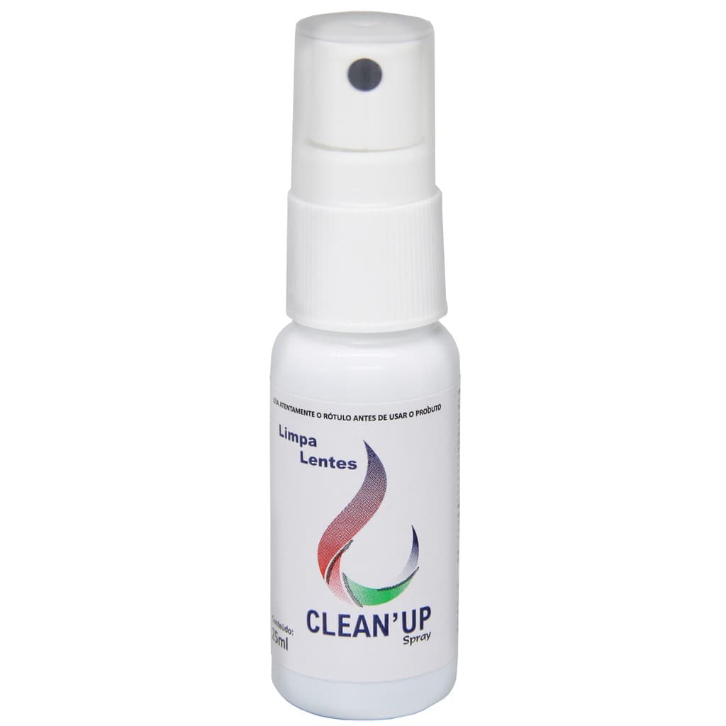 Detergente Limpa Lentes Para Lentes De Óculos de Grau e Solar - 25ml