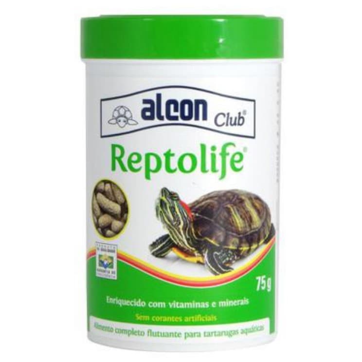 Ração Alcon Club Reptolife 75 Gr Tartarugas-