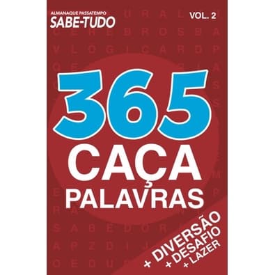 Almanaque Passatempos Sabe-Tudo 365 Caça-Palavras