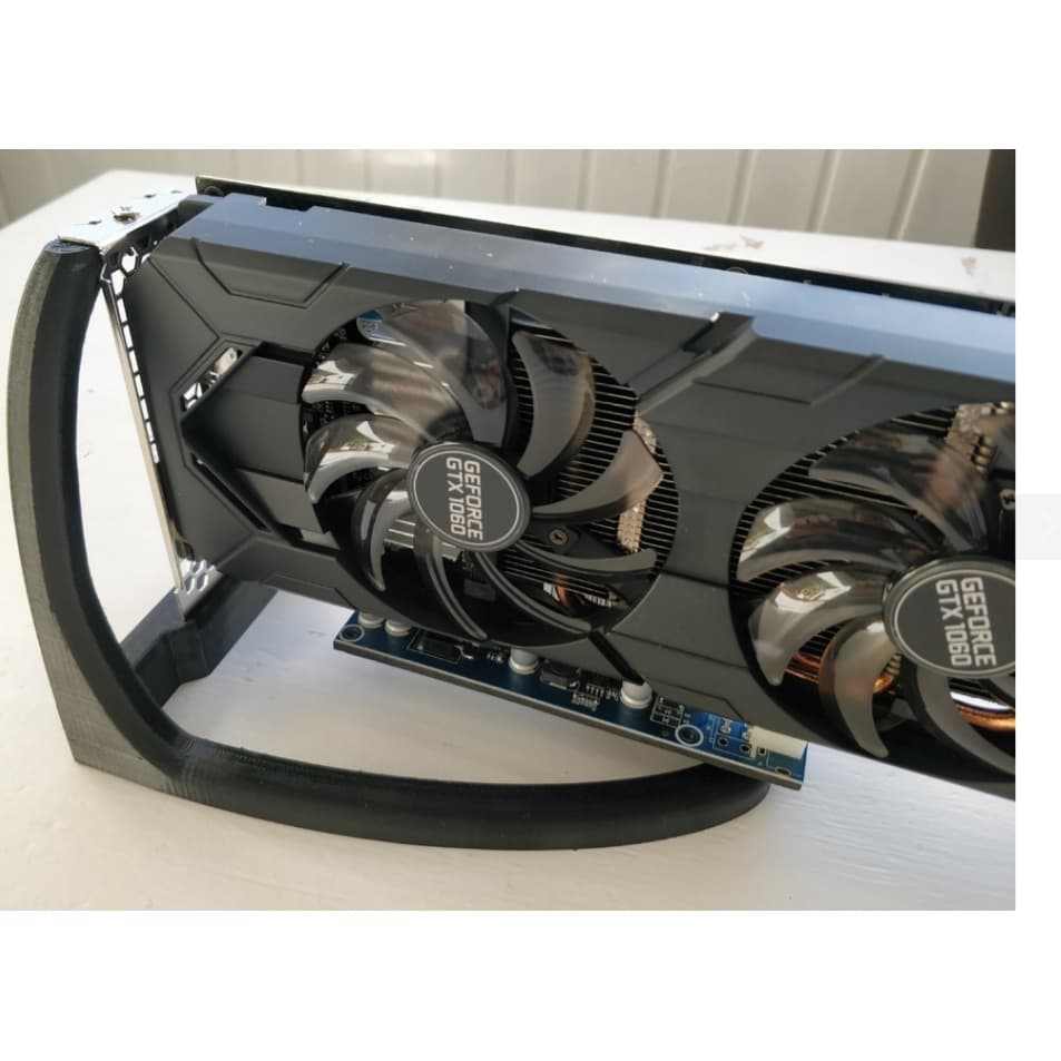 Suporte para Placa de Vídeo de Mineração – Suporte Externo de Mesa para Riser GPU Rig