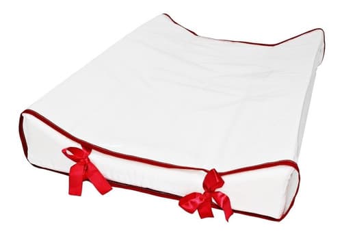 Trocador Americano Branco Com Vermelho Bebê Enxovais