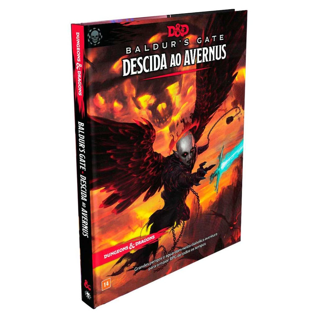 Dungeons Dragons Baldur s Gate - Livro Descida ao Avernus RPG
