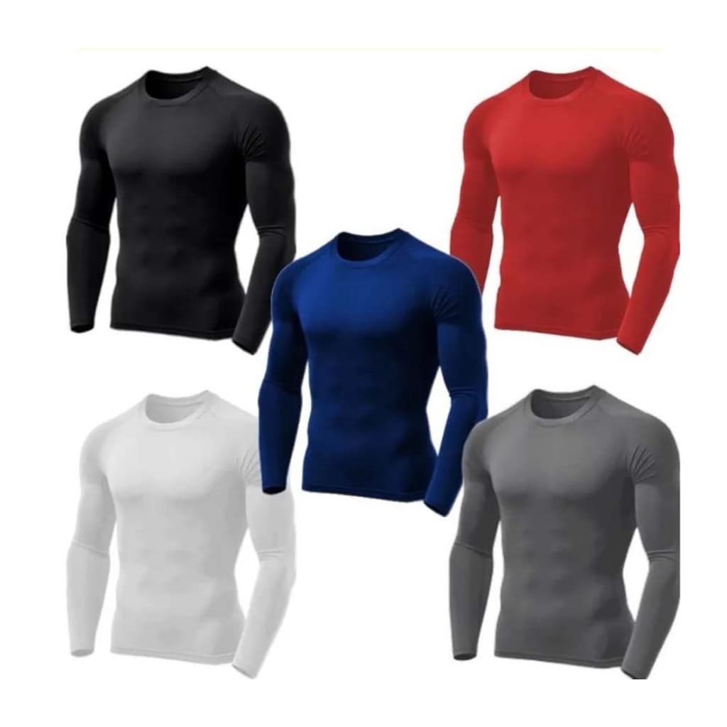 camisa masculina térmica proteção UV segunda pele