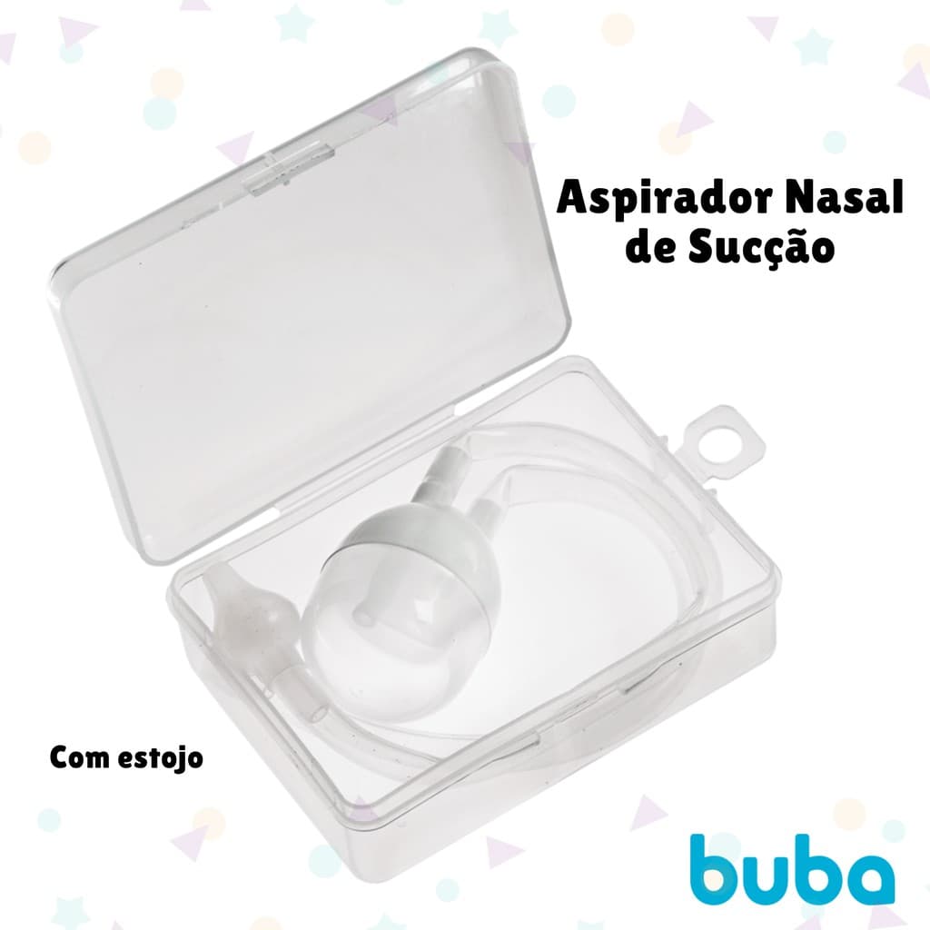 Aspirador Nasal de Sucção para Bebê da Buba com Estojo