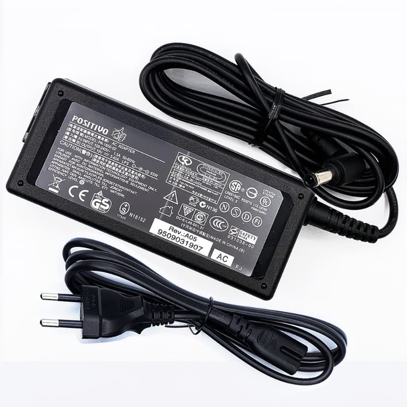 Fonte Carregador compatível com Positivo 19v 3,42a Master N50, Mobile R46, Premium 750