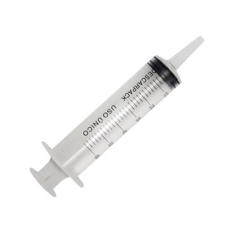 Seringa 60 ml bico cateter descarpack