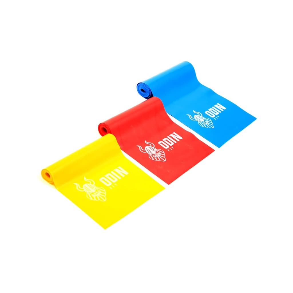 Kit Faixas Elásticas 3 Intensidades Odin Fit Tipo Thera Band