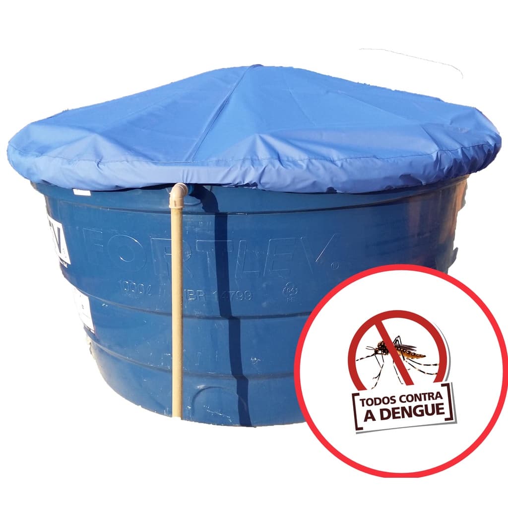 Capa Para Caixa D`água 1.000 Litros - Redonda - 1,80 Diâmetro