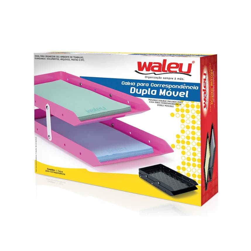CAIXA PARA CORRESPONDÊNCIA DUPLA MÓVEL
