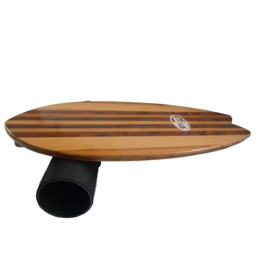Prancha de Equilíbrio Balanceboard - Fish Madeira Clara