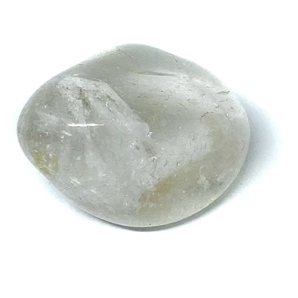 Pedra Quartzo Cristal Transparente Rolada Purificação E Energização