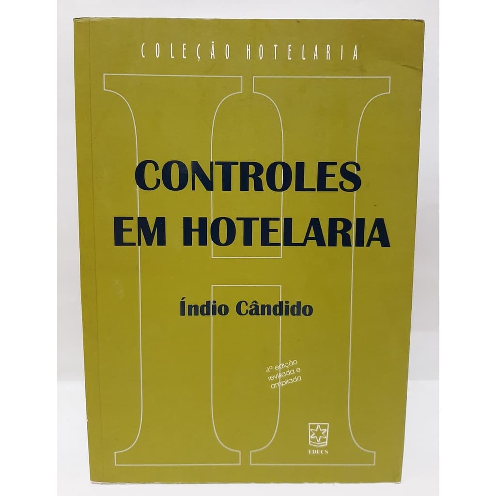 Livro Controles em Hotelaria / Índio Candido