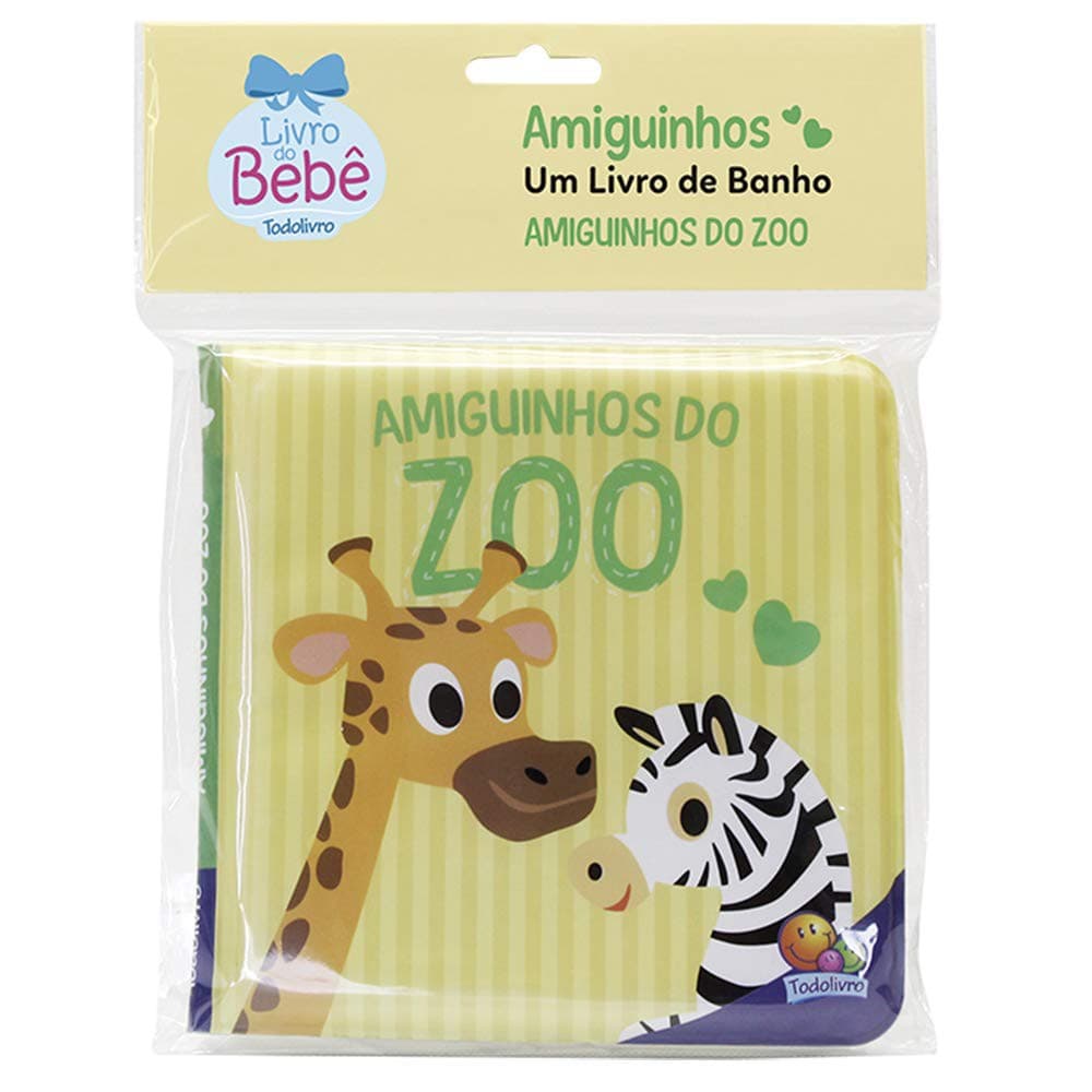 Livro Amiguinhos Um Livro De Banho - Amiguinhos Do Zoo