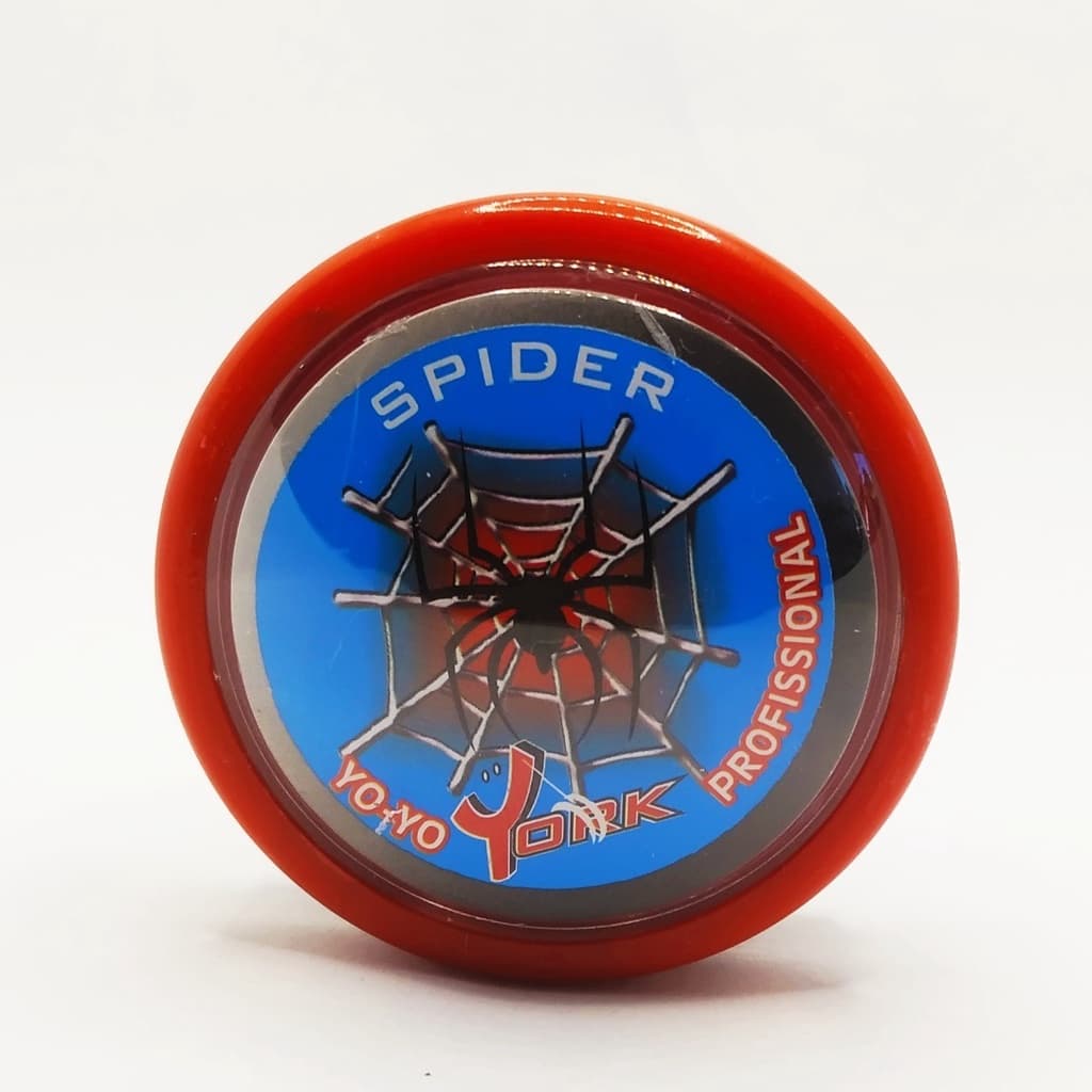 Yoyo York Profissional Spider Aranha Ioiô + 3 Cordas Extras