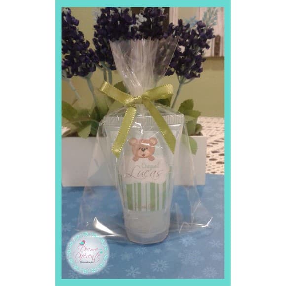 Lembrança Álcool Gel - Bisnaga - Kit 10 Unidades