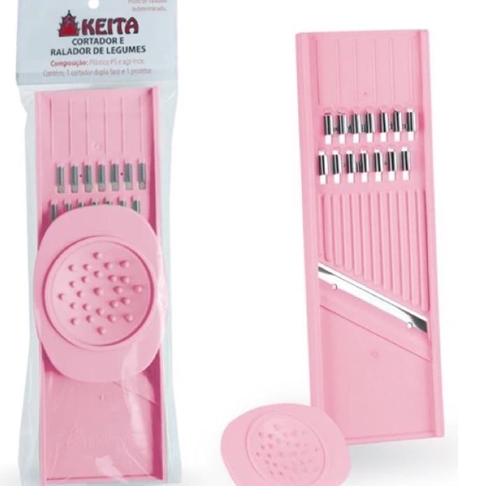Descascador 24x7.8cm Cortador Ralador Para Legumes Saladas Dupla Face Keita