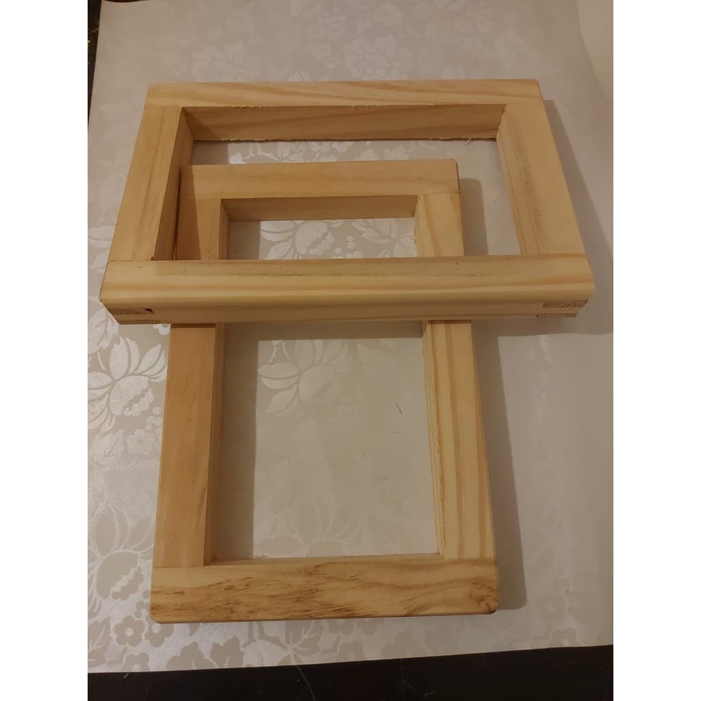 Molduras Quadros De Madeira Para Telas Silk Screen Serigrafia