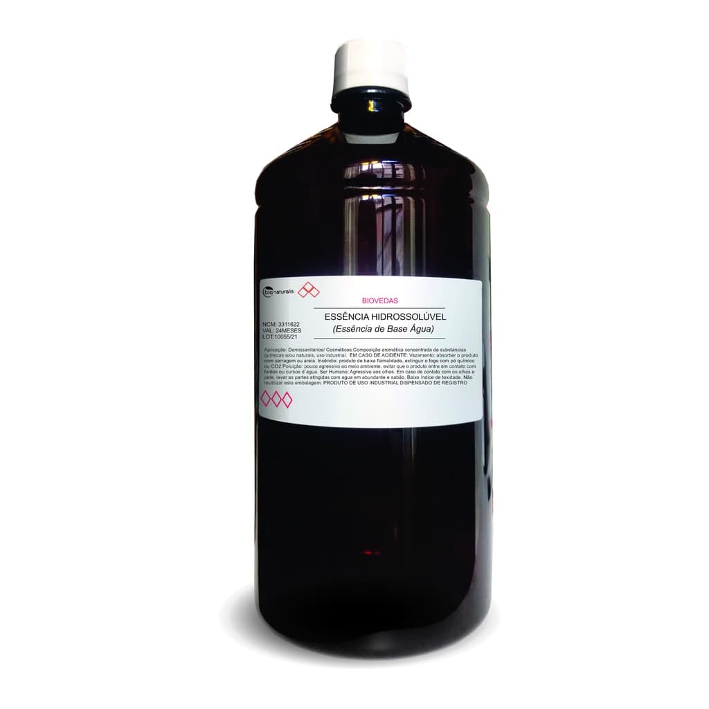 Essência Base Água 1 Litro - Aromas Adocicados