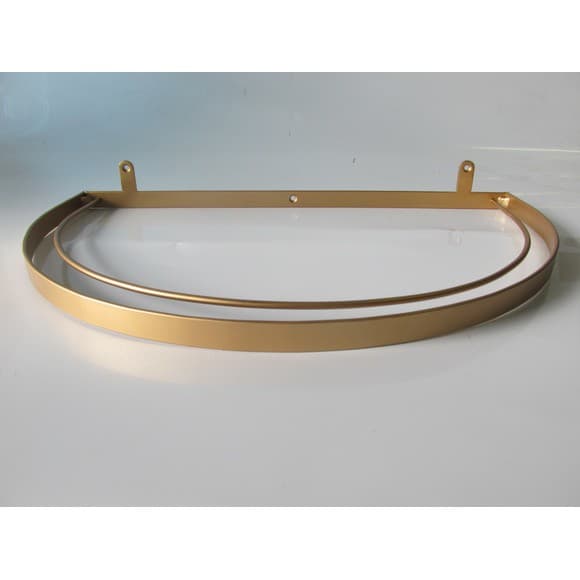 Dossel de Parede Dourado Liso discreto sem Detalhes Só Suporte Quarto bebe menino Menina