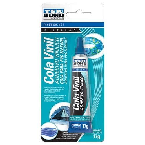 Cola Piscina Barraca Tenda Lona Boia Vinil Tek Bond