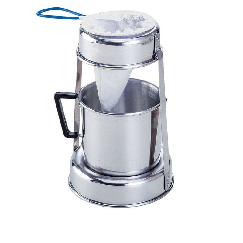 Coador De Café Retro com suporte em Alumínio Varias cores