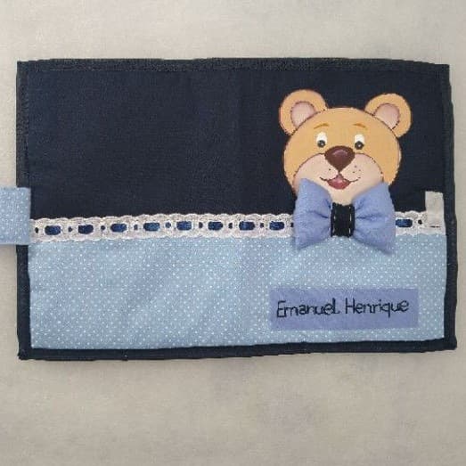 porta carteirinha de vacinação menino e menina