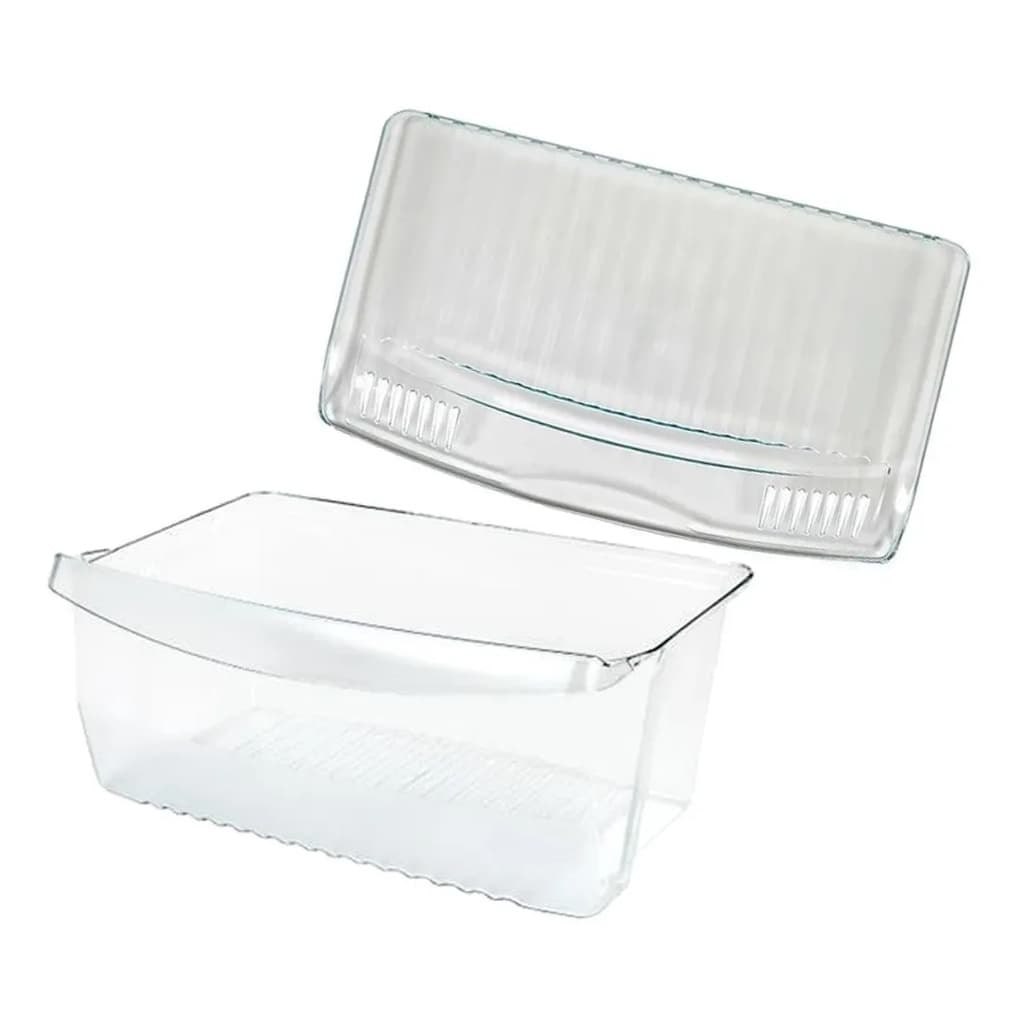 Kit Tampa + Gaveta Legumes Geladeira Consul Cra30e Crc30e Crc30f K00059