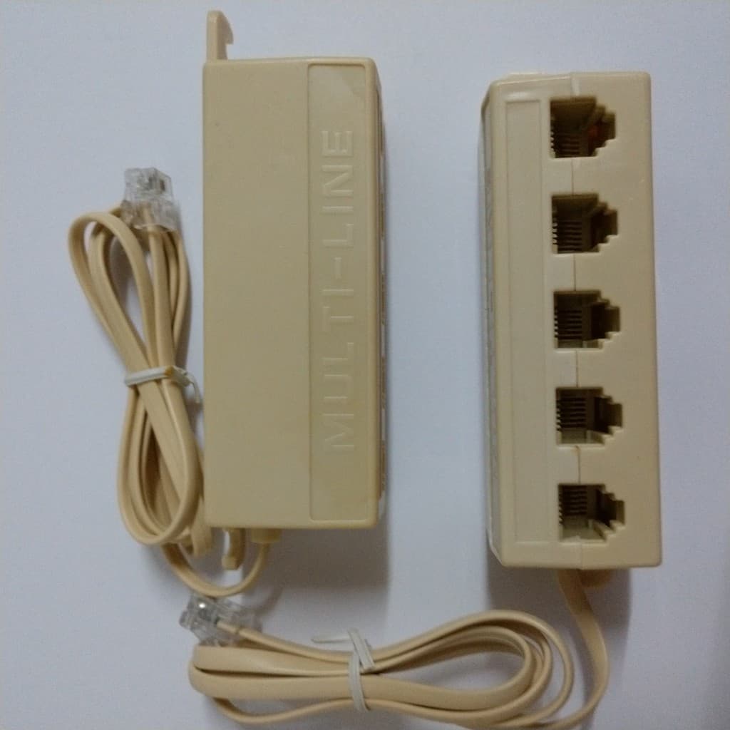 Multiplicador Divisor Distribuidor Telefonico 5 Saidas KIT COM 20 UNIDADES
