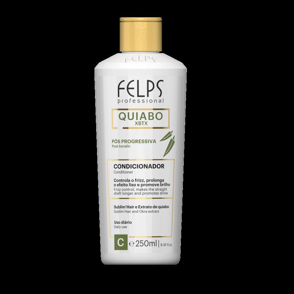 Felps Profissional - Pós Progressiva Condicionador Quiabo 250ml - REDS