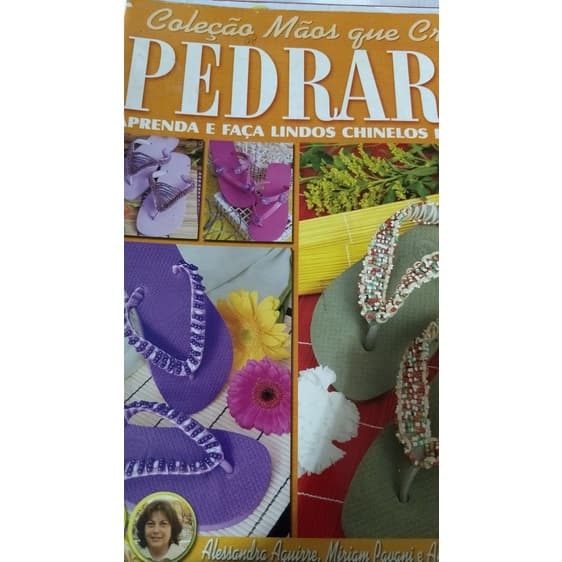 Revista Coleção Maõs que Criam Pedraria/ Compre 3 Ganhe1