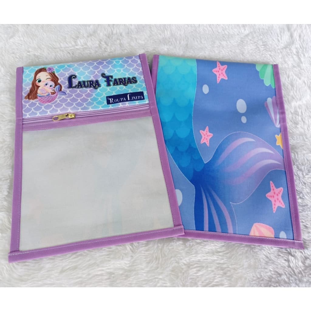 Saco organizador Roupa Suja e Limpa : Kit com 2