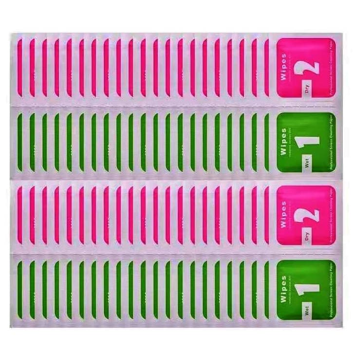 Kit Limpadores de Tela Para Limpeza de Tela e Colocar Película Com Álcool E Seco