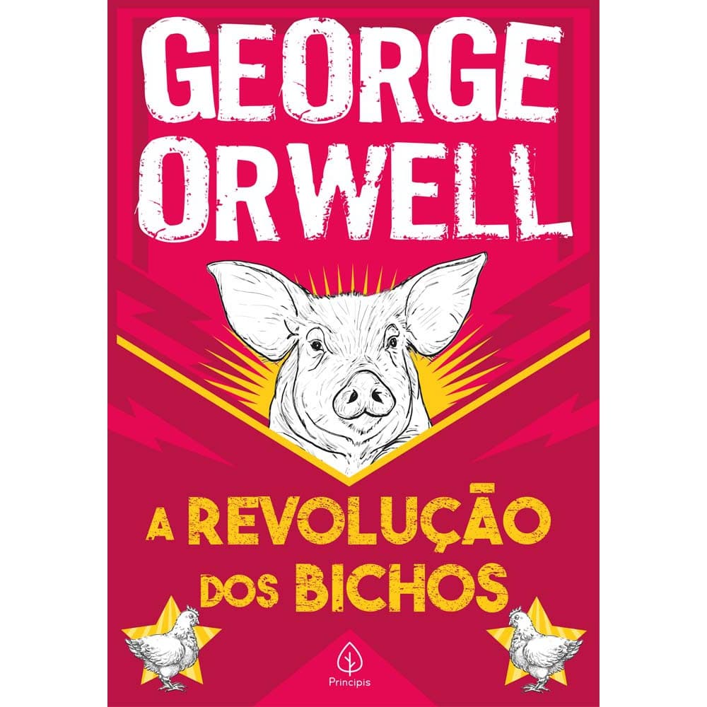 Livro - A revolução dos bichos - Capa comum - Principis