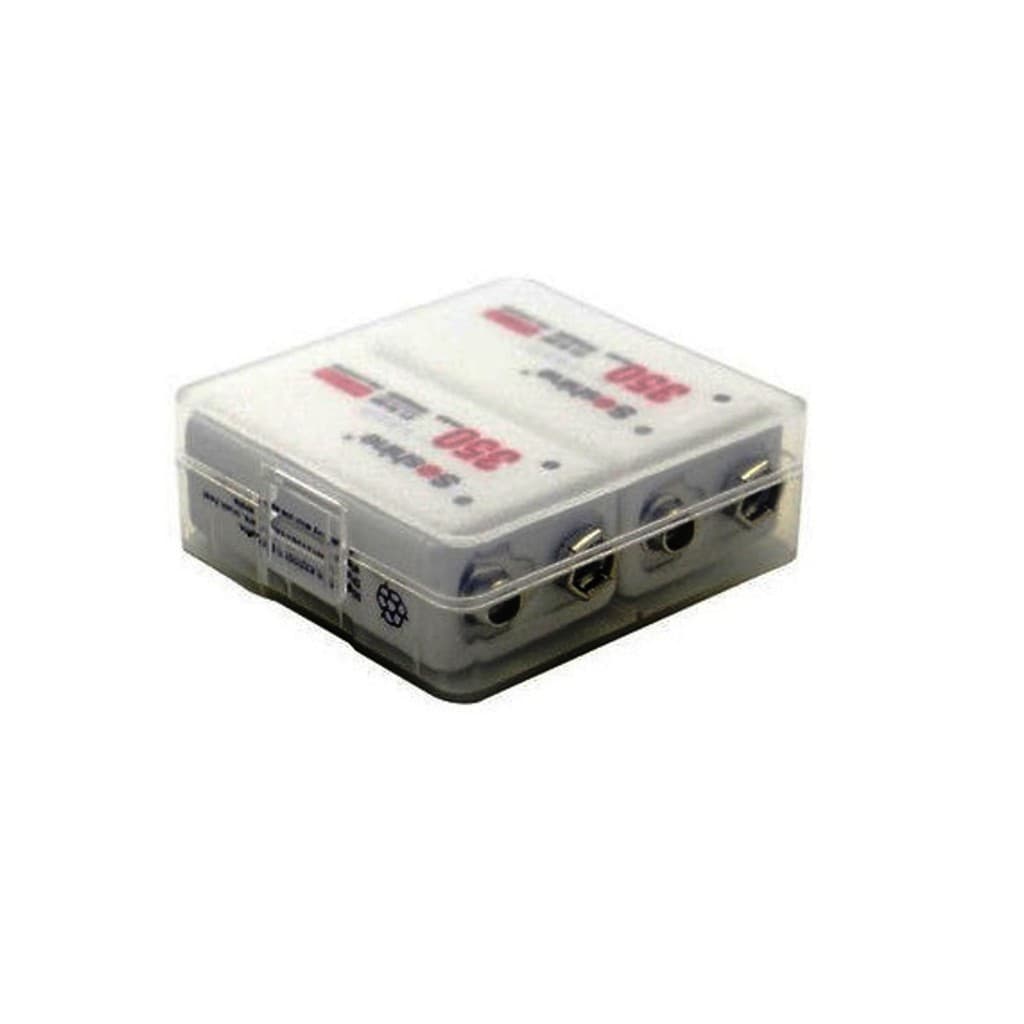 Case Porta Bateria 9v Caixa Armazenamento Guardar Pilha 9v